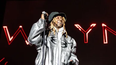 Lil Wayne NFL Hall Of Famer Training Son