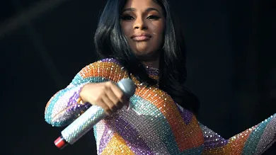 Cardi B performs at Bonnaroo Music and Arts Festival on Sunday, June 16, 2019 in Manchester, Tenn.Cardi 05