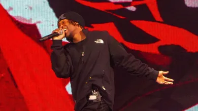 D4vd opens for SZA on the S.O.S Tour on Oct. 29, 2023, at The Footprint Center in Phoenix.