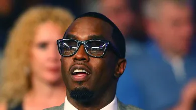May 2, 2015; Las Vegas, NV, USA; Recording artist Sean Combs aka P Diddy in attendance during the world welterweight