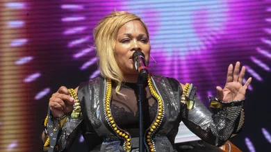TLC member Tionne "T-Boz" Watkins performs at Firefly Music Festival on Friday afternoon June 21, 2019 in Dover.062119