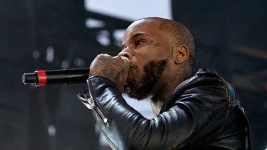 June 10, 2018; East Rutherford, NJ, USA; Tory Lanez performs during Hot 97's Summer Jam at MetLife Stadium in East Rutherford,