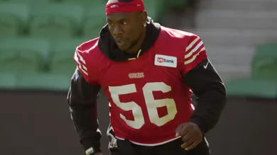 NFL: Melbourne Game-San Francisco 49ers Practice
