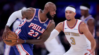 NBA: Philadelphia 76ers at New York Knicks