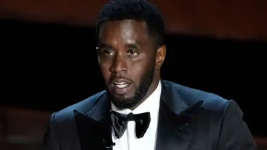 Sean Diddy Combs introduces a tribute to The Godfather during the 94th Academy Awards at the Dolby Theatre on March 27,