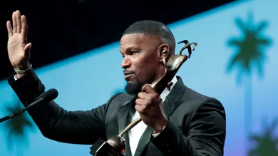 Jamie Foxx receives the Spotlight during the Film Awards Gala of the 31st annual Palm Springs International Film Festival in