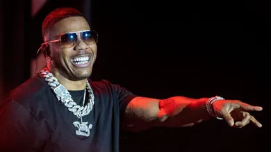Nelly performs at SunFest on May 3, 2024 in West Palm Beach, Florida.