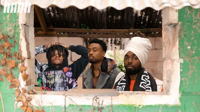 EarthGang & J.I.D pose together in Atlanta for HNHH's digital cover