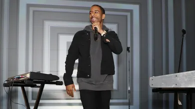 Record producer Ryan Leslie performs at the Blog Lovin' Awards at Industria Superstudio on September 12, 2016 in New York City.