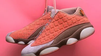 Image Via <a href='https://sneakernews.com/2018/10/26/clot-air-jordan-13-release-info/' rel="nofollow noopener" target='_blank'>SN</a>