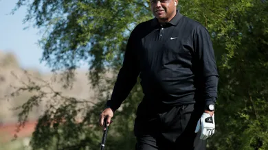Cliff Hawkins/Getty Images for The Match