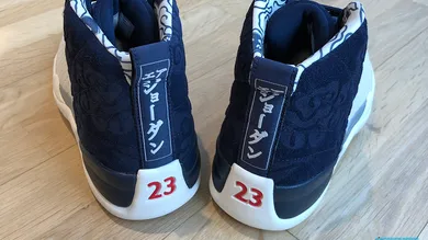 Image Via <a href='https://sneakernews.com/2018/05/02/air-jordan-12-international-pack-first-look/' rel="nofollow noopener" target='_blank'>SneakerNews</a>