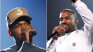 Chance via Tommaso Boddi/Getty Images for EIF, Kanye via Dimitrios Kambouris/Getty Images for Live Nation
