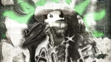 Yeat's "2 Alivë" album cover via Geffen Records