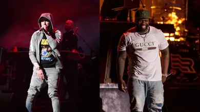 Photo of Eminem by Astridacom, provided by Governors Ball