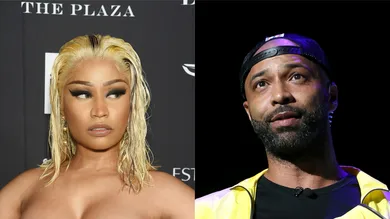 Dimitrios Kambouris/Getty Images (Nicki Minaj), Bennett Raglin/Getty Images (Joe Budden)