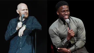 Bill Burr: Rick Diamond/Getty Images; Kevin Hart: Jamie McCarthy/Getty Images