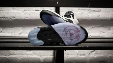 Image Via <a href='https://air.jordan.com/card/the-paris-saint-germain-air-jordan-v-friends-family/?utm_source=Twitter&utm_medium=Social&utm_campaign=the+paris+saint+germain+air+jordan+v+friends+family&utm_content=Twitter+Link+Card' rel="nofollow noopener" target='_blank'>AirJordan</a>