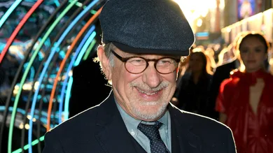 Director Steven Spielberg arrives at the premiere of Warner Bros. Pictures' 'Ready Player One' at the Chinese Theatre on March 26, 2018 in Los Angeles, California.
