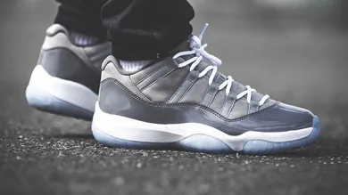 Image Via <a href='http://soleindividual.com/air-jordan-11-low-cool-grey-available-now/' rel="nofollow noopener" target='_blank'>SoleIndividual</a>