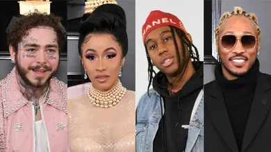 Post Malone, Cardi B & Future: Jon Kopaloff/Getty Images -- Lil West: Image via HNHH