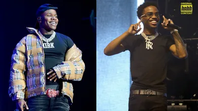 Roddy Ricch: Jerritt Clark/Getty Images; DaBaby: Brad Barket/Getty Images