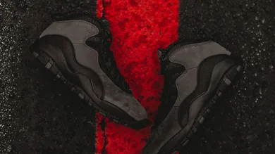 Image Via <a href='https://sneakernews.com/2018/03/30/air-jordan-10-dark-shadow-detailed-look-310805-002/' rel="nofollow noopener" target='_blank'>SN</a>