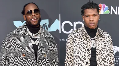 Jamie McCarthy/Getty Images (2 Chainz) / Frazer Harrison/Getty Images (Lil Baby)