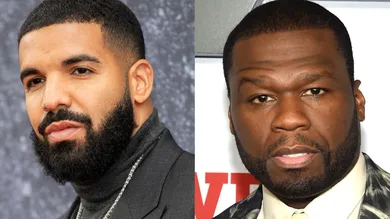 John Phillips/Getty Images (Drake), Jamie McCarthy/Getty Images (50 Cent)