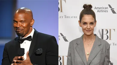 Kevin Winter/Getty Images (Foxx), Dimitrios Kambouris/Getty Images (Holmes)