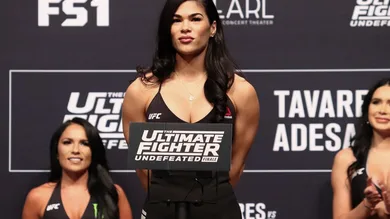 Image Via <a href='https://mmajunkie.com/2018/11/rachael-ostovich-injuries-alleged-domestic-violence-incident-out-ufc-on-espn-paige-vanzant?utm_campaign=trueAnthem:+Trending+Content&utm_content=5bf53ac404d30155b1f52229&utm_medium=trueAnthem&utm_source=twitter' rel="nofollow noopener" target='_blank'>MMAJunkie</a>
