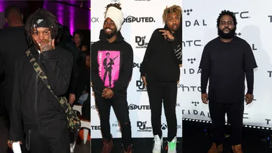 J.I.D.: Jerritt Clark/Getty Images, EarthGang: Tommaso Boddi/Getty Images, Bas: Ilya S. Savenok/Getty Images