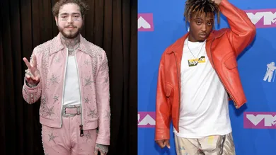 Post Malone: Nielsen Barnard/Getty Images, Juice WRLD: Jamie McCarthy/Getty Images