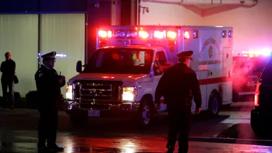 Mercy Hospital. (Photo by Joshua Lott/Getty Images