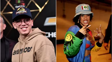 Logic via Alberto E. Rodriguez/Getty Images for iHeartMedia, Cardi B via Christopher Polk/Getty Images for NARAS