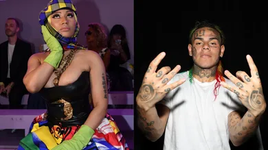 Nicki Minaj: Jacopo Raule/Getty Images, Tekashi: Shareif Ziyadat/WireImage/Getty Images