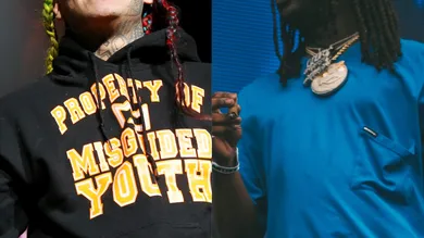 6ix9ine: Bennett Raglin/Getty Images -- Keef: Image via HNHH