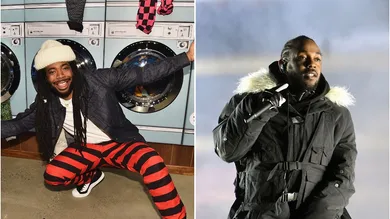 DRAM Via Theo Wargo/Getty Images for G-Star RAW, Kendrick Via Paras Griffin/Getty Images