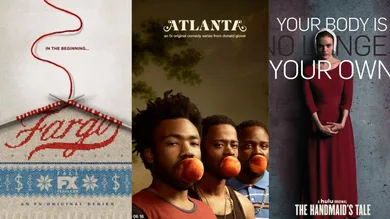 Official posters: Fargo, Atlanta and Handmaid's Tale