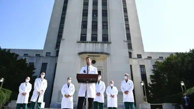 BRENDAN SMIALOWSKI/AFP via Getty Images