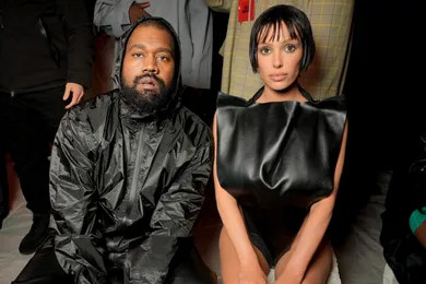 Kanye West Shields Bianca Censori From Press As She Rocks Revealing