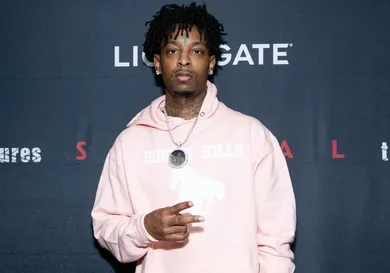 Private Screening Of "Spiral" For 21 Savage And Friends