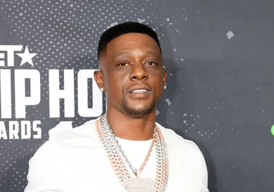 Boosie Badazz attends the BET Hip Hop Awards 2019 at Cobb Energy Center on October 05, 2019 in Atlanta, Georgia. (Photo by Bennett Raglin/Getty Images for BET)