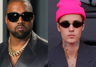 Kanye West, Justin Bieber