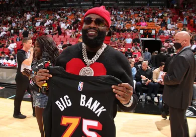 Rick Ross Jokes About The Miami Heat's Bathrooms
