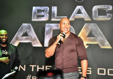 Black Adam Rocks Canada Fan Event