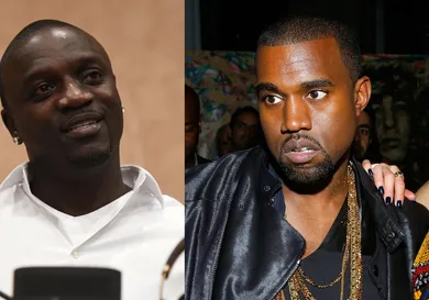 Akon, Kanye West
