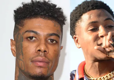 Collage of Blueface &amp; NBA YoungBoy