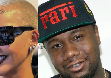 Collage of Amber Rose &amp; Murda Mook