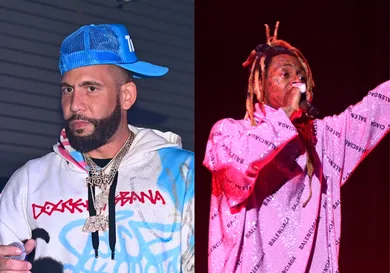 Collage of DJ Drama &amp; Lil Wayne